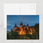 Dracula Schloss Bran in Rumänien Briefkaart (Voorkant / Achterkant)