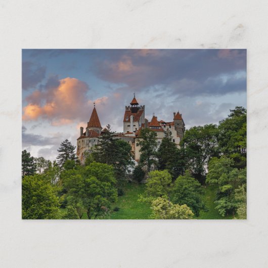 Dracula Schloss Bran in Rumänien Postkarte Briefkaart (Voorkant)