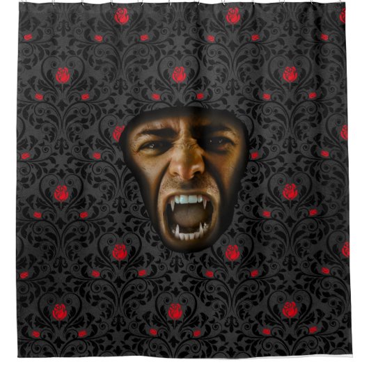 Dracula Shower Curtain Douchegordijn (Voorkant)