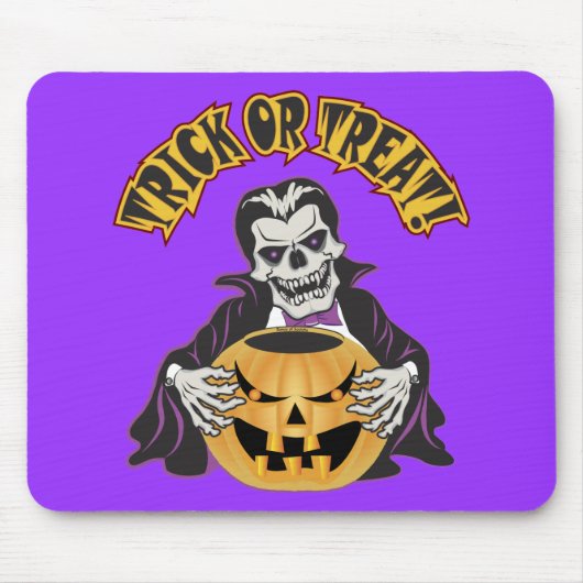 Dracula Skull Muismat (Voorkant)