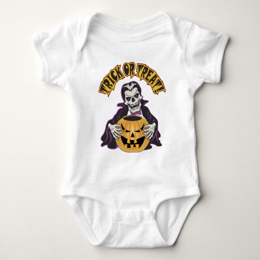 Dracula Skull Romper (Voorkant)