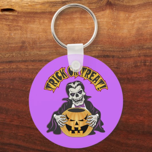 Dracula Skull Sleutelhanger (Voorkant)