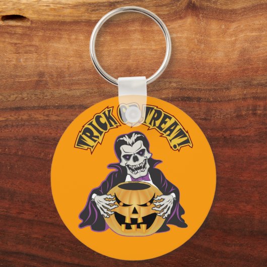 Dracula Skull Sleutelhanger (Voorkant)