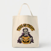 Dracula Skull Tote Bag (Voorkant)