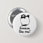 Dracula Sneeze Ronde Button 5,7 Cm (Voorkant /achterkant)