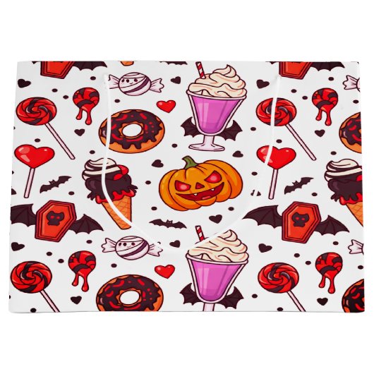 Dracula Snoep Spooky Sweet Fun Groot Cadeauzakje (Voorkant)