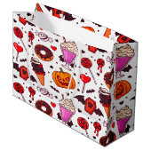 Dracula Snoep Spooky Sweet Fun Groot Cadeauzakje (Voorkant Gekanteld)