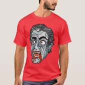 DRACULA - T-shirt met vampier (Voorkant)