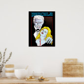 Dracula V1-ontwerp-poster Poster (Keuken)