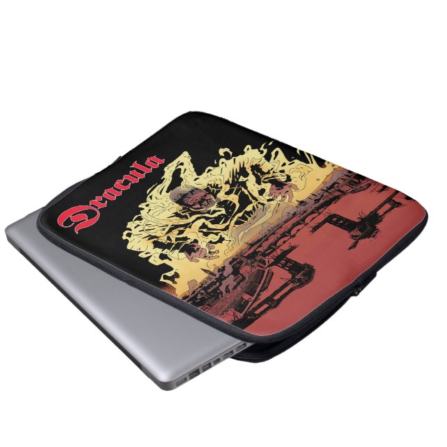 Dracula V2-design laptophoes Laptop Sleeve (Voorkant onderkant)