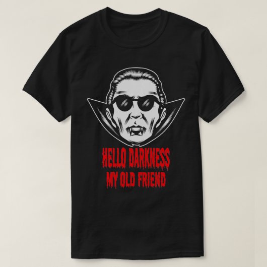 Dracula Vampire Gothic Gothic Halloween T-shirt (Design voorkant)