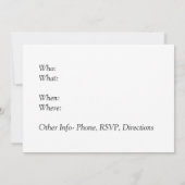 Dracula Vampire Halloween Birthday Kaart (Achterkant)