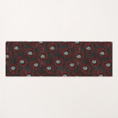 Dracula Vampire Spooky Halloween Gothic yoga mat (Voorkant (horizontaal))