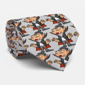 Dracula Vampire Stropdas (Opgerold)