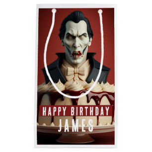 Dracula Vampire thema Cream Cake - Verjaardag Klein Cadeauzakje