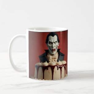 Dracula Vampire Theme Cake Koffiemok