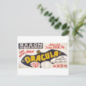 Dracula van Hamilton Deane - 1938 Briefkaart (Staand voorkant)