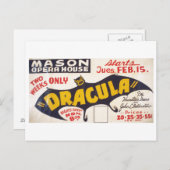 Dracula van Hamilton Deane - 1938 Briefkaart (Voorkant / Achterkant)