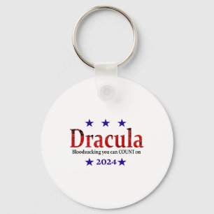 Dracula Verkiezingsbord - Grappig Halloween en Hum Sleutelhanger