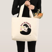 Dracula, Verliefd Bij de Eerste Beet Grote Tote Bag (Voorkant (product))