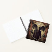  Dracula Victoriaans Halloween Gastenboek Notitieboek (Binnen)