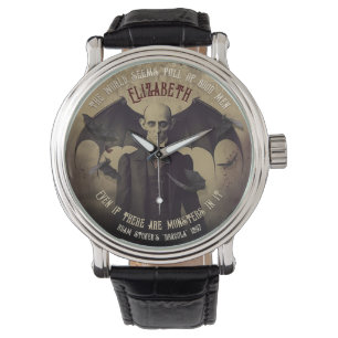  Dracula Victoriaans Vampier Kiss Gothic Horloge