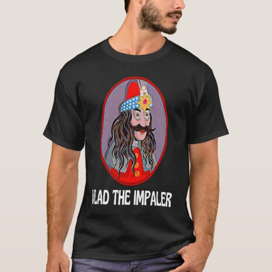 Dracula Vlad de Impaler Vlad Tepes T-shirt (Voorkant)