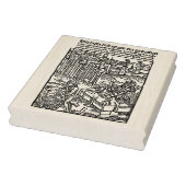 Dracula [ Vlad Tepes ] Houtsnede Rubberstempel (Stempel)