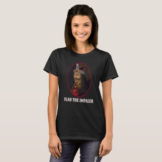 Dracula Vlad The Impaler T-shirt (Voorkant volledig)