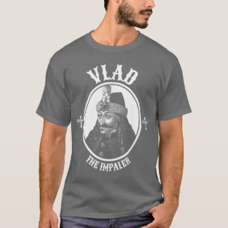 Dracula Vladhe Impaler Ondode Goth jongetje T-shirt