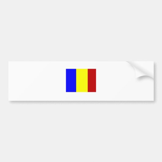 Dracula-vlag # 1 bumpersticker (Voorkant)