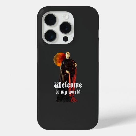 DRACULA Welkom in mijn wereld Case-Mate iPhone Case (Achterkant)