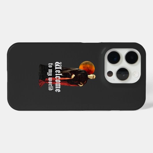 DRACULA Welkom in mijn wereld Case-Mate iPhone Case (Achterkant (horizontaal))