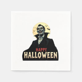 Dracula wenst je een griezelige nacht servet