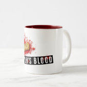 Dracula's beker tweekleurige koffiemok (Voorkant rechts)