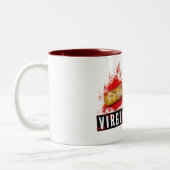 Dracula's beker tweekleurige koffiemok (Links)