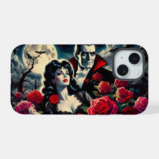 Draculas Bride iPhone 15 Case (Achterkant horizontaal)