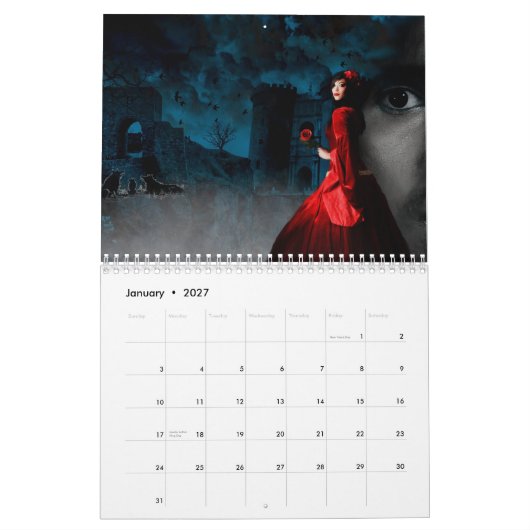 DRaCULAS CALENDER Kalender (Jan 2027)