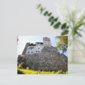 Dracula's Castle, Bran, die omhoog kijkt Briefkaart (Staand voorkant)