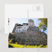 Dracula's Castle, Bran, die omhoog kijkt Briefkaart (Voorkant / Achterkant)