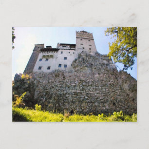 Dracula's Castle, Bran, die omhoog kijkt Briefkaart