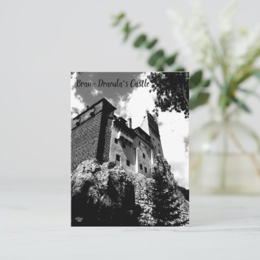 Dracula's Castle Bran Romania Briefkaart (Staand voorkant)