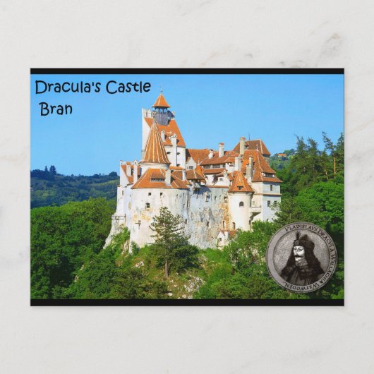 Dracula's Castle, Bran, Transsylvanië Briefkaart (Voorkant)