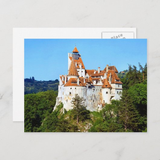 Dracula's Castle, Bran, Transsylvanië Briefkaart (Voorkant / Achterkant)