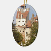 Dracula's Castle, Transsylvanië Keramisch Ornament (Links)