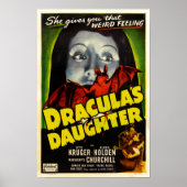 Dracula's Daughter  Movie Poster (Voorkant)