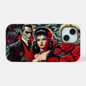 Dracula's Dochter iPhone 15 Case (Achterkant horizontaal)