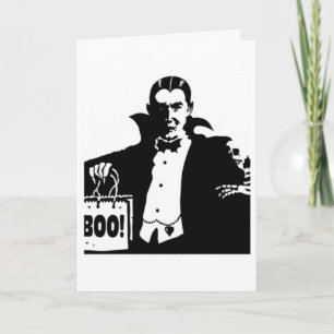 Dracula's gelukkige Halloween Kaart