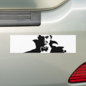 Dracula's Happy Halloween Bumpersticker (Op auto)