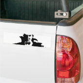 Dracula's Happy Halloween Bumpersticker (Op Truck)